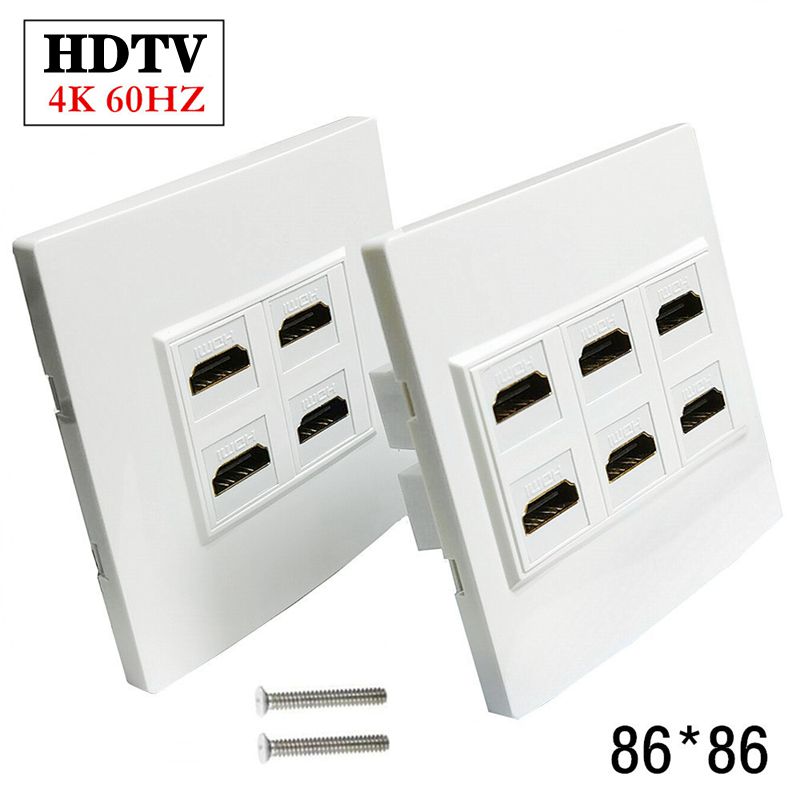 Home Cinema Wall Panels - Typ 86 4K 3840* 2160@60HZ 4-Port