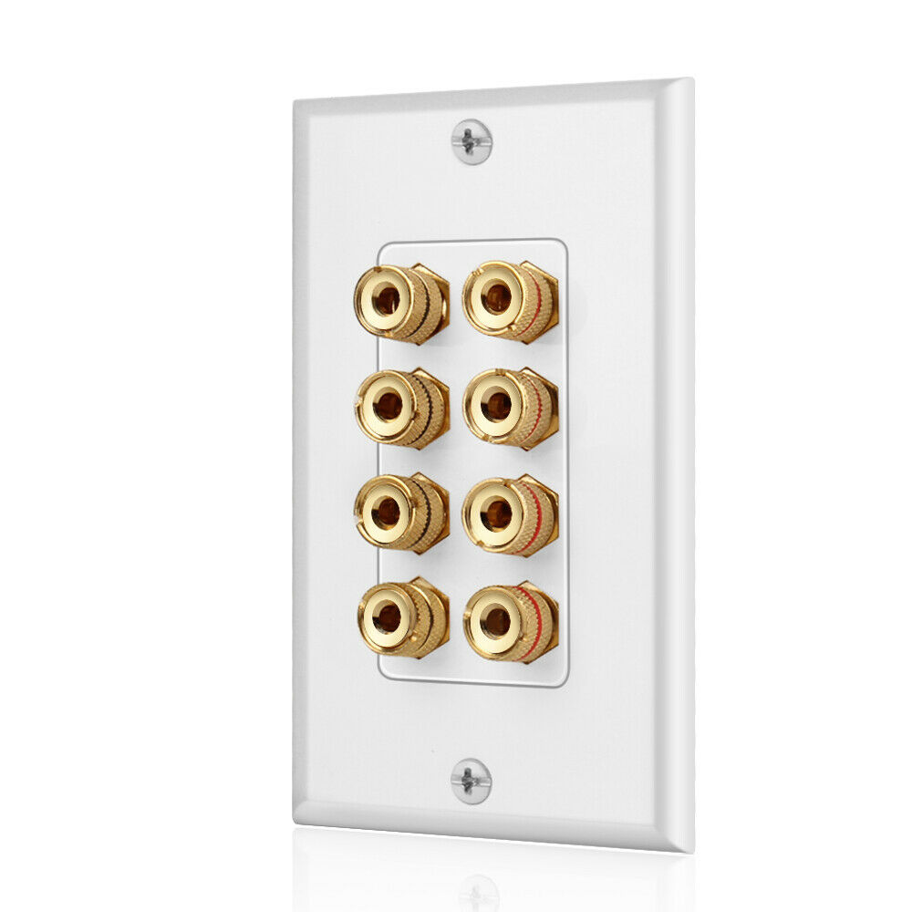 Home Cinema Wall Panels - A68Z 8-Pfosten-Lautsprecher-Wandplatte, Heimkino-Wandplatte, Audio-Panel für 4
