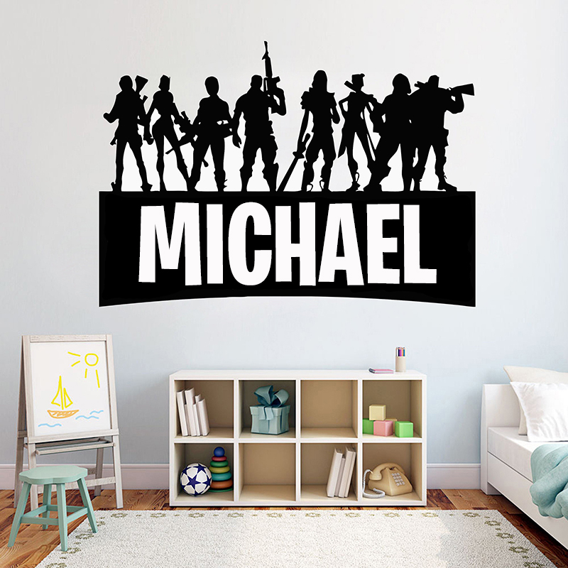 Home Cinema Wall Panels - Spiel Gamer Personalisierte Name wand Dekor