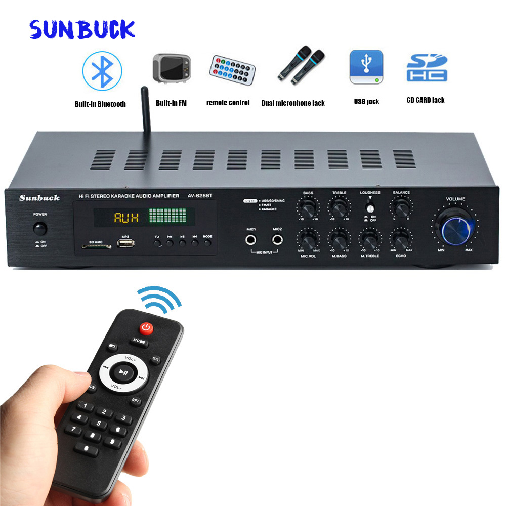 Home Cinema Bluetooth 5.1 - Sunbuck heimkino 5,1 1000W HiFi Bluetooth