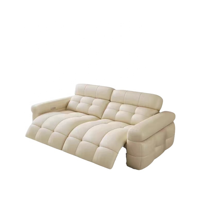 Home Cinema Chairs - Maßgeschneiderter elektrischer, umwandelbarer Heimkino-Sofastuhl aus echtem