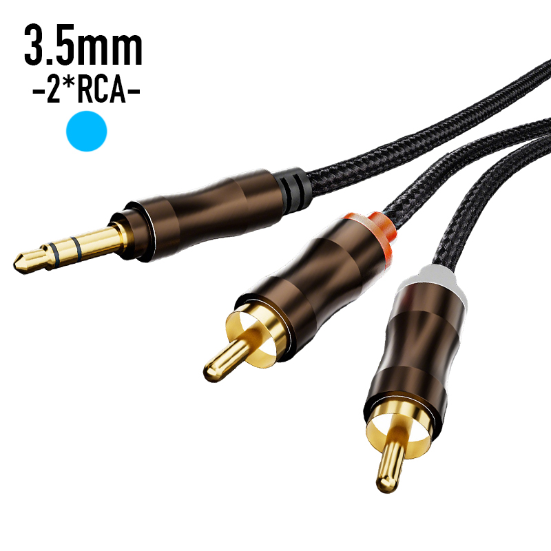 Home Cinema Player - RCA zu 3,5 mm Klinke Aux-Audiokabel