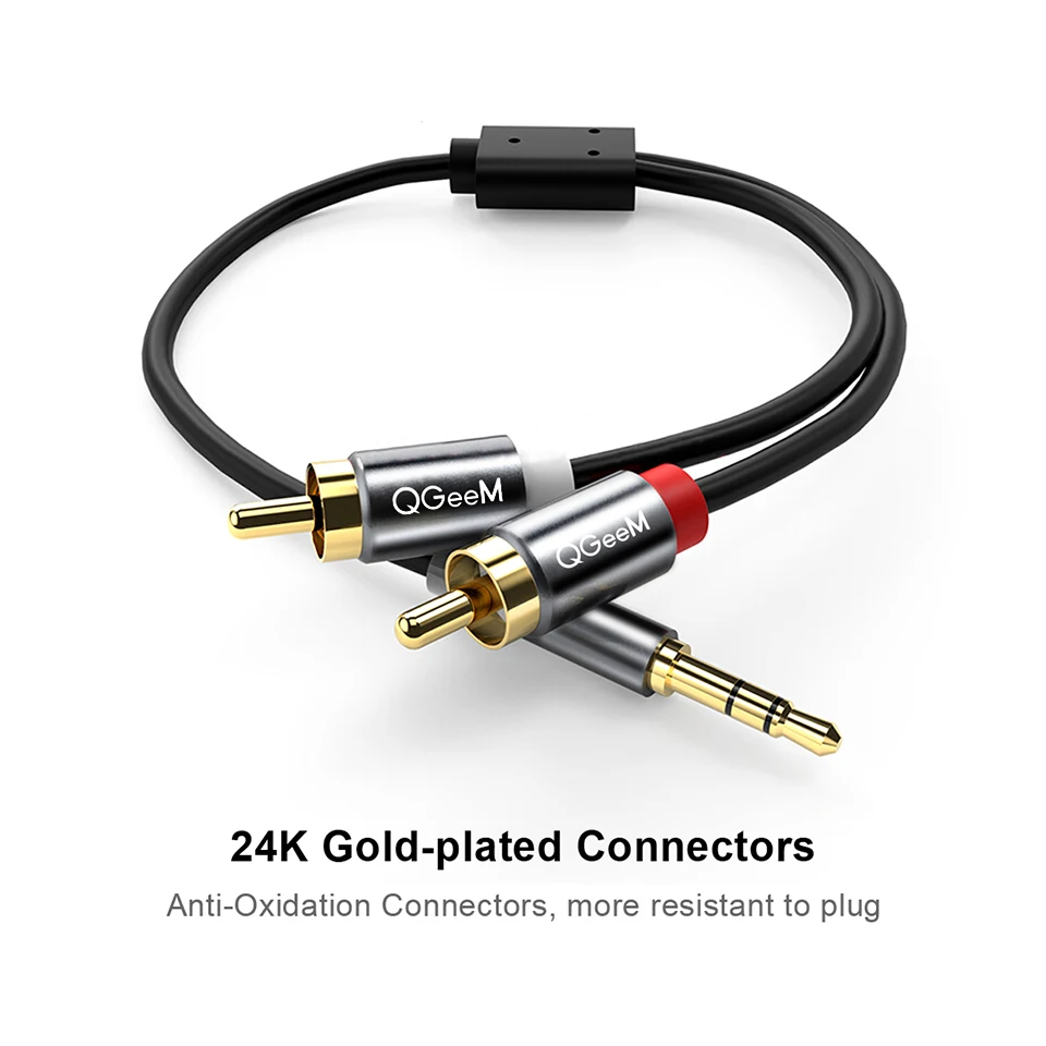 QGeeM RCA-Kabel 2RCA auf 3,5mm – Home Cinema Player Bewertung und Preis