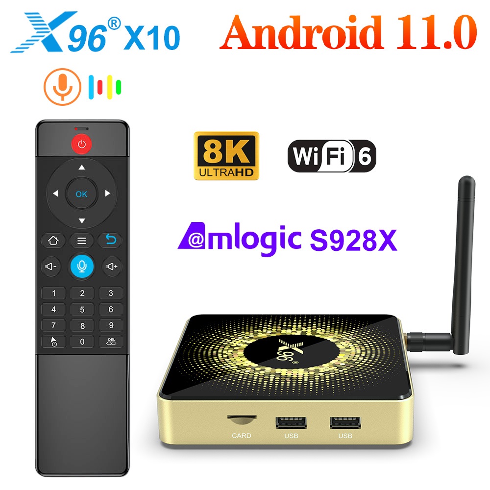 X96 X10 Amlogic S928X-J TV-Box – Home Cinema Google Bewertung und Preis