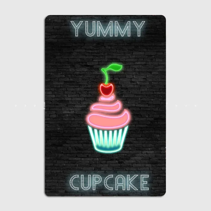 CUPCAKE Essen Neonschild Metal – Home Cinema Food Bewertung und Preis