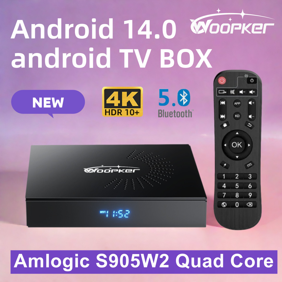 Woopker KW2 Android 14 TV Box  – Home Cinema Google Bewertung und Preis