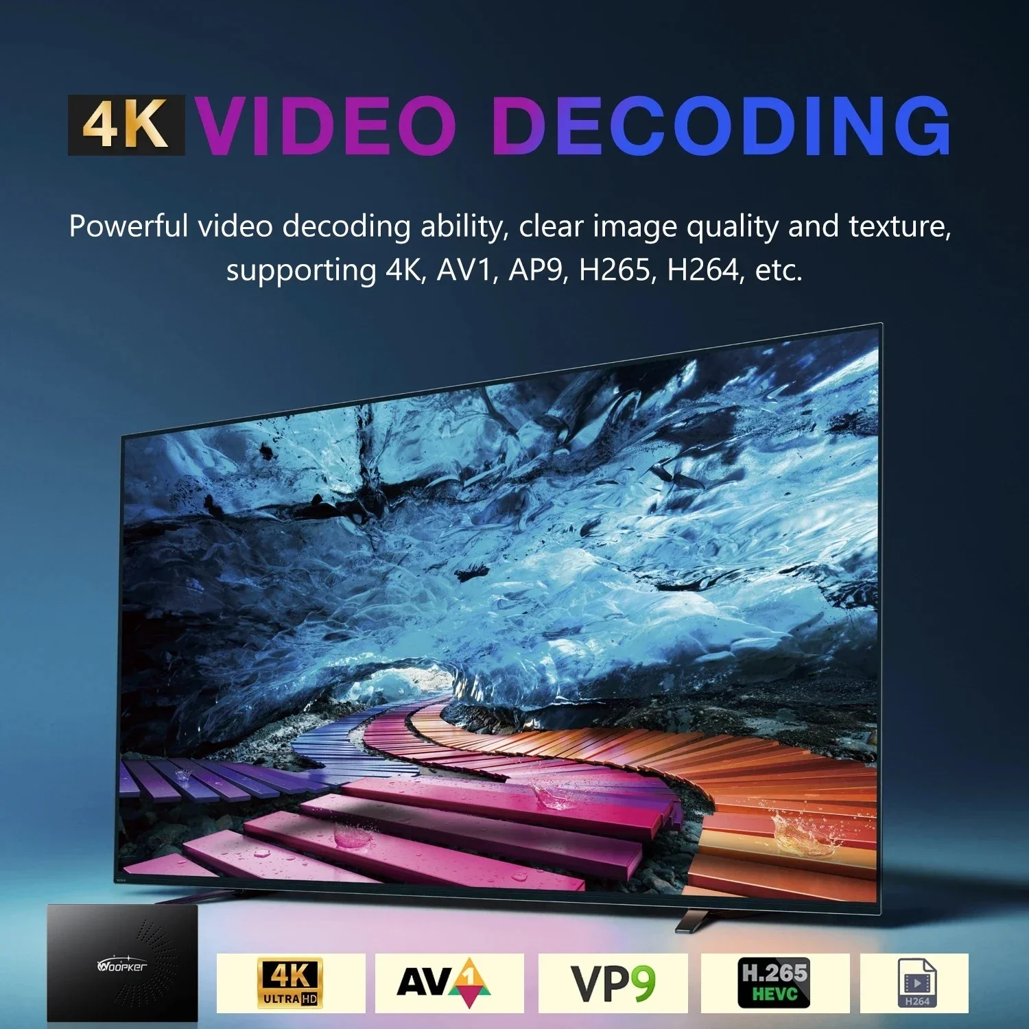Woopker KW2 Android 14 TV Box  – Home Cinema Google Bewertung und Preis