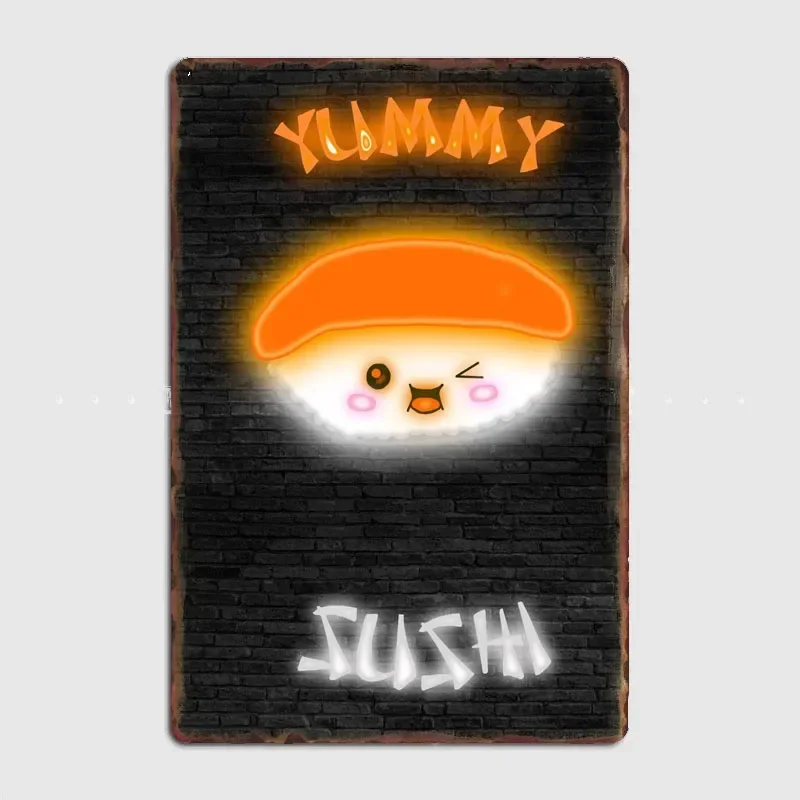 YUMMY SUSHI Essen Neon Schild  – Home Cinema Food Bewertung und Preis