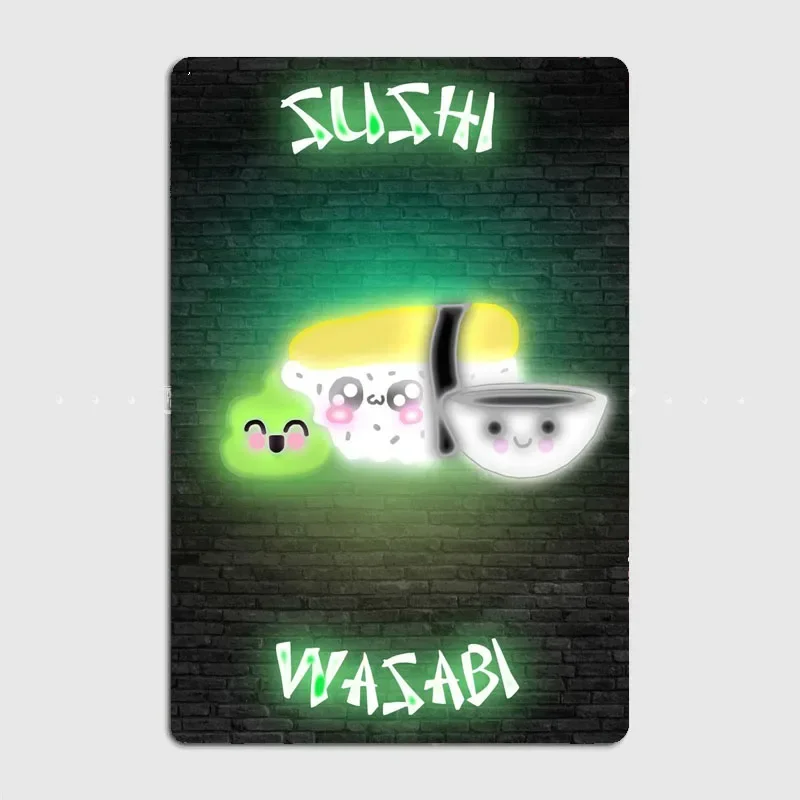 Sushi Wasabi Essen Neon Schild – Home Cinema Food Bewertung und Preis