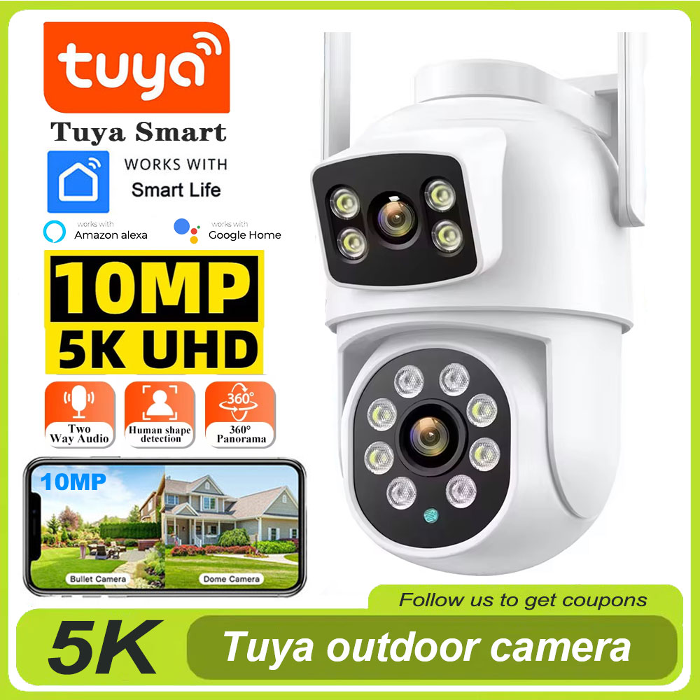 Tuya 4K 8MP WLAN-Kamera PTZ Au – Home Cinema Wall Panels Bewertung und Preis