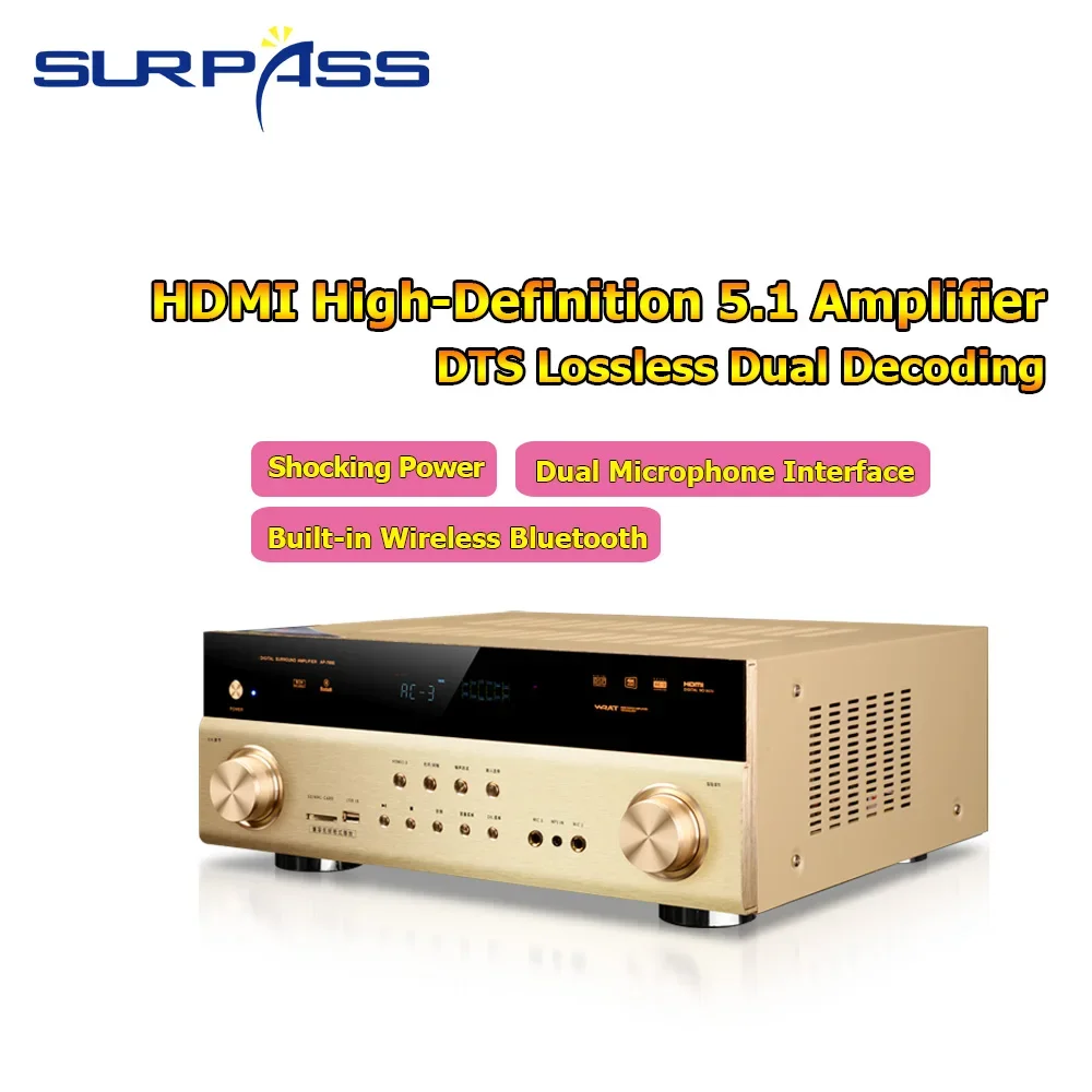 Heimkino-Audioverstärker 6-Kan – Home Cinema Bluetooth 5.1 Bewertung und Preis