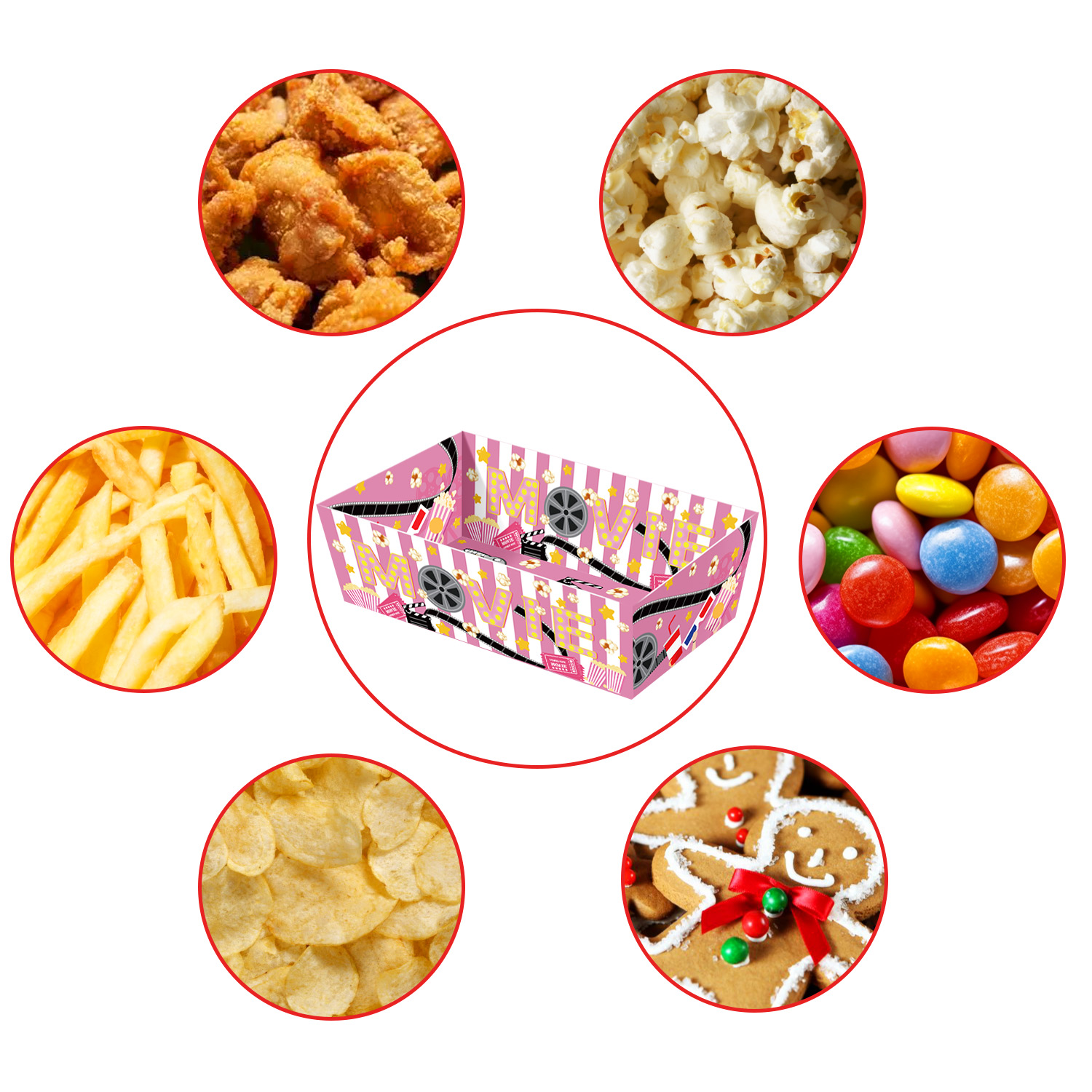Einweg-Popcornschalen aus Papi – Home Cinema Food Bewertung und Preis