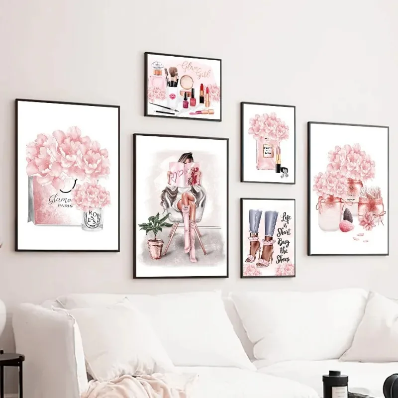 Rosa Blume Paris Parfüm Mode L – Home Cinema Wall Art Bewertung und Preis