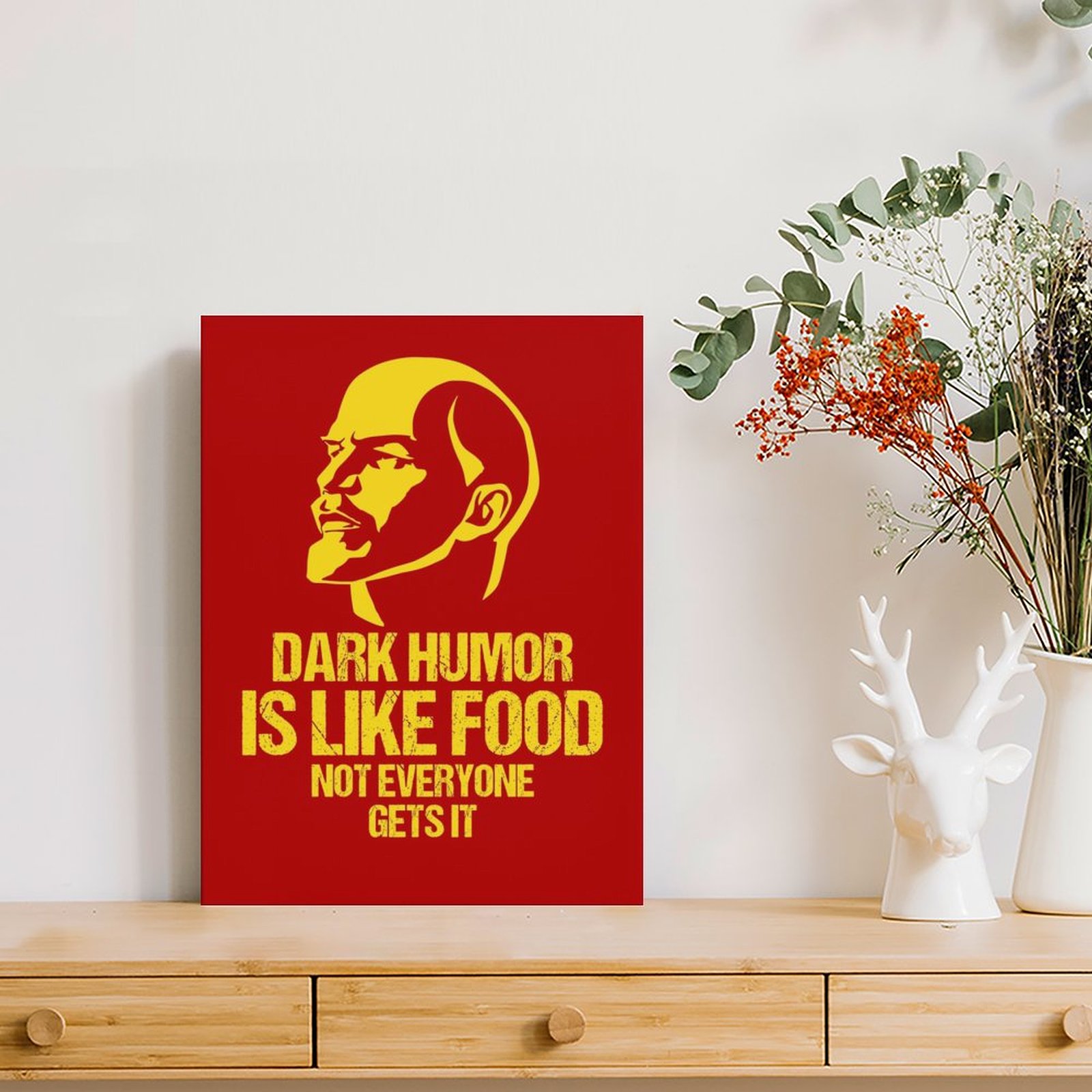 Lenin Dark Humor Is Like Food  – Home Cinema Food Bewertung und Preis