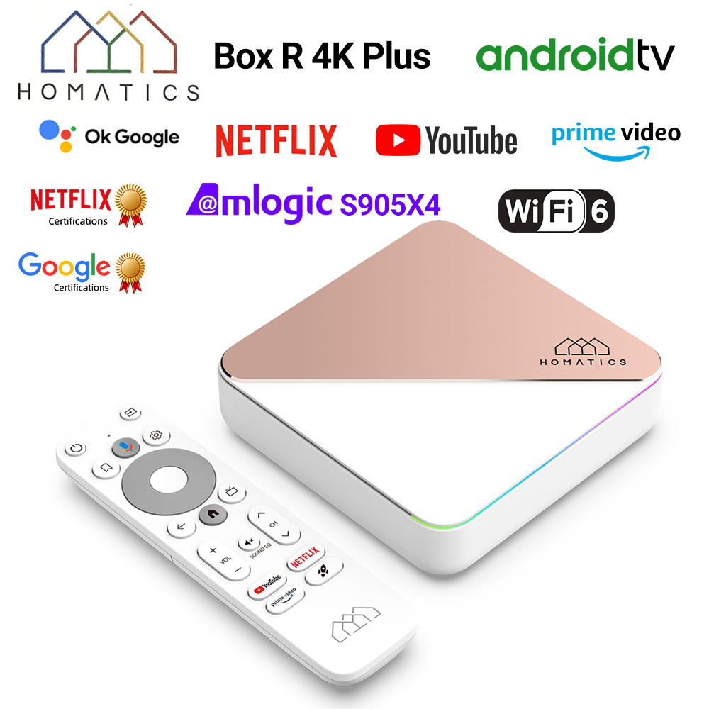 HOMATICS Box R 4K Plus TV Box  – Home Cinema Google Bewertung und Preis