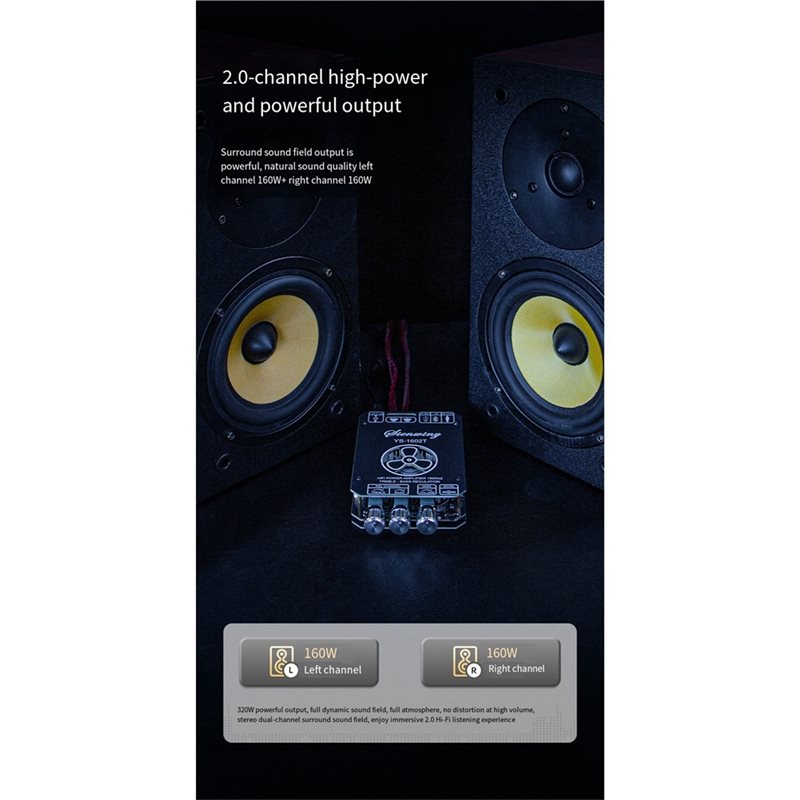 B03B-YS-1602T 2.0CH Bluetooth  – Home Cinema Bluetooth 5.1 Bewertung und Preis