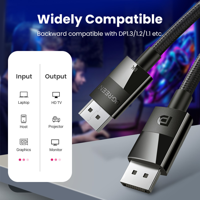 UGREEN 8K DisplayPort Kabel fü – Home Cinema Projector Xiaomi Bewertung und Preis