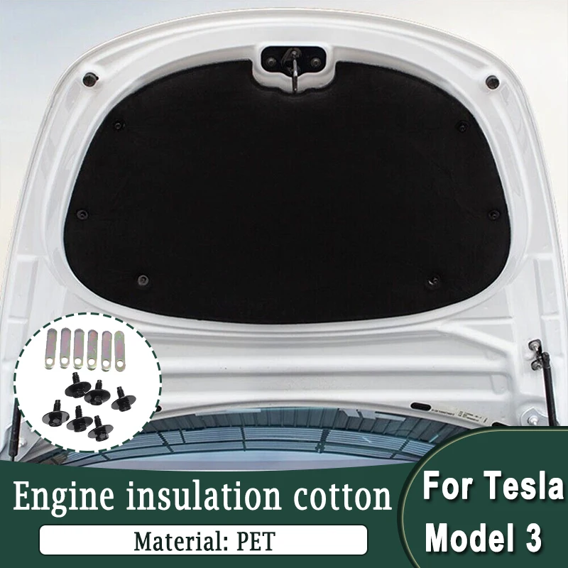 Für Tesla Modell 3 Haube Motor – Noise Isolating Pad Bewertung und Preis