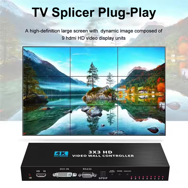 4K HDMI Video Wall Controller  – Home Cinema Wall Panels Bewertung und Preis