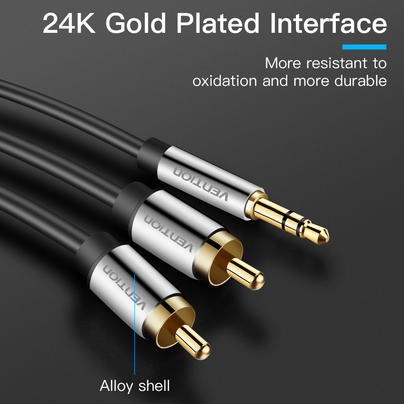 Vention RCA-Kabel 3,5 auf 2rca – Home Cinema Player Bewertung und Preis