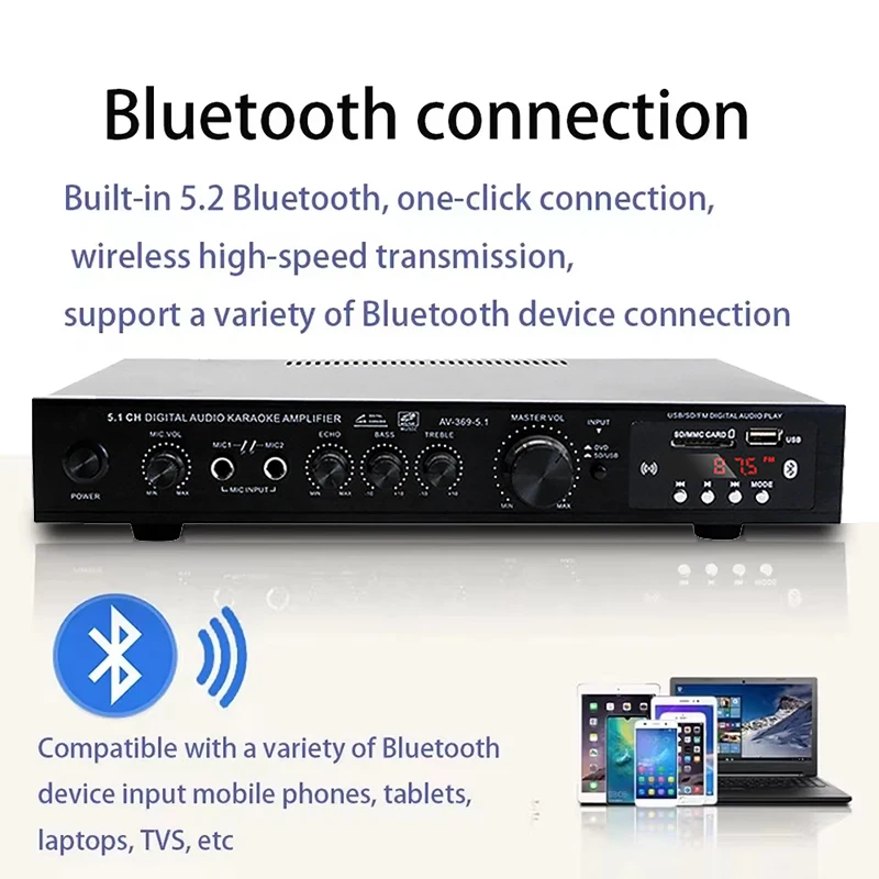 AV-369BT Bluetooth 5.1 Sound L – Home Cinema Bluetooth 5.1 Bewertung und Preis