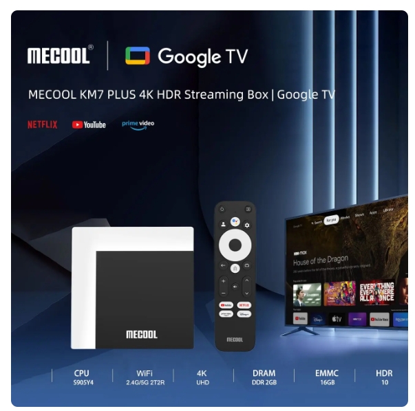 [Original] MECOOL KM7 PLUS Net – Home Cinema Google Bewertung und Preis